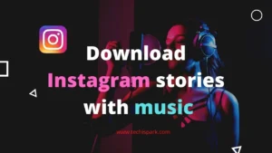 download instagram stories with music