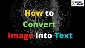 how to convert image into text