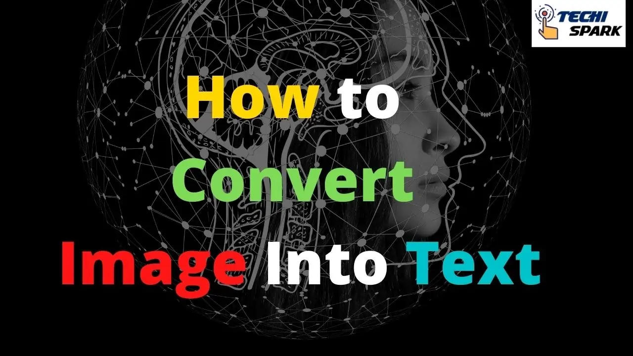 how to convert image into text