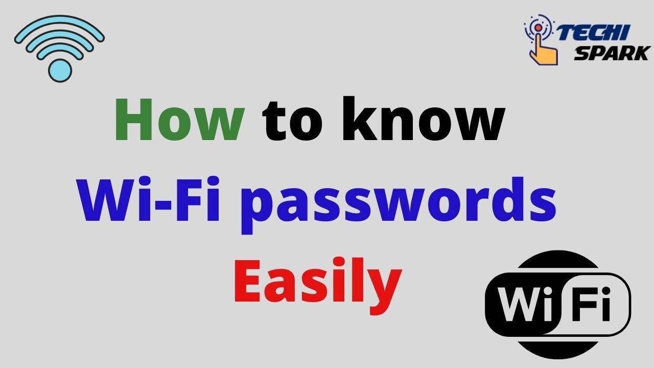 how to know wifi passwords