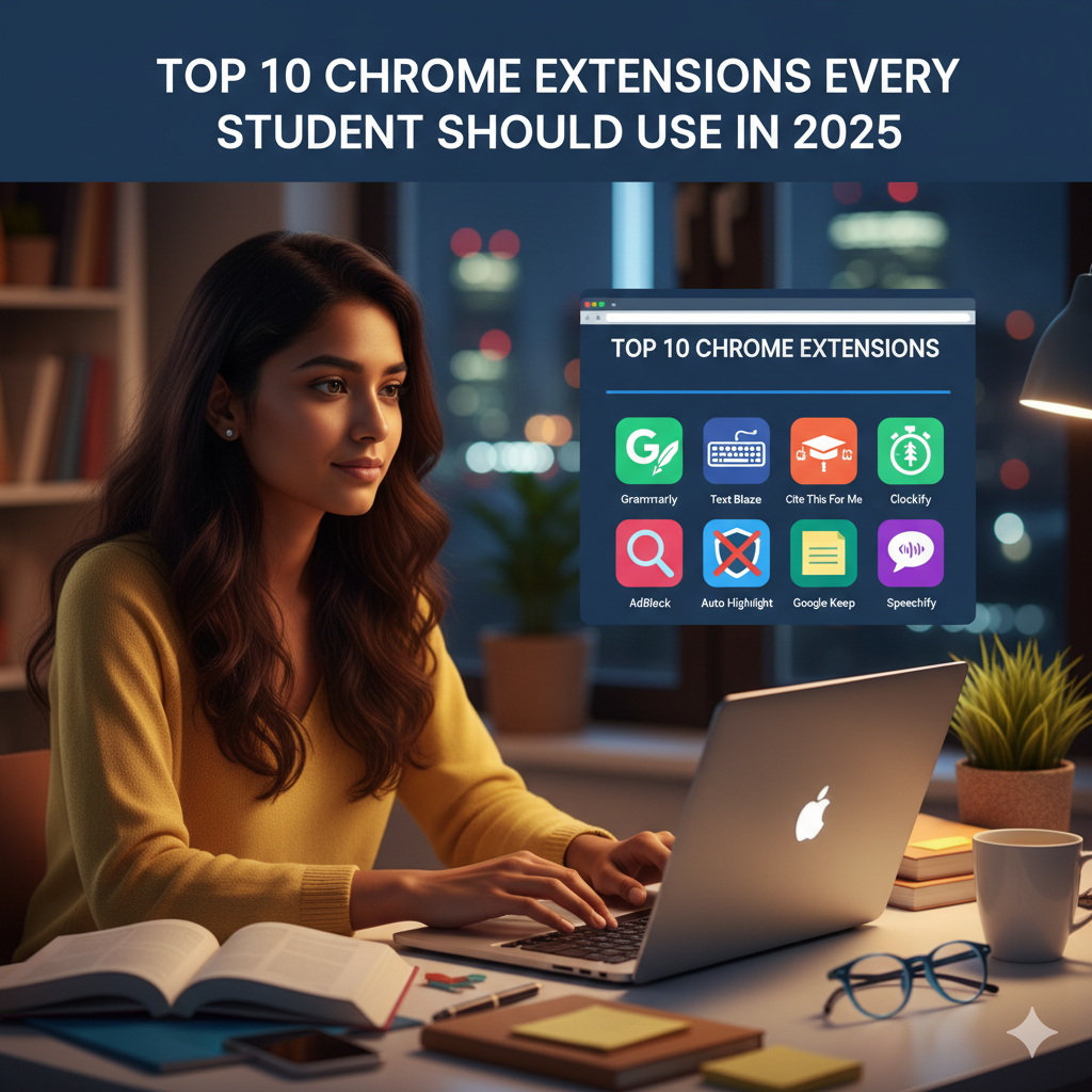 Best Chrome Extensions for Students – Productivity and Study Tools 2025